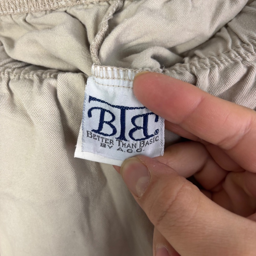 Better Than Basic By Acc Beige Lyocell Cotton Ela… - image 2